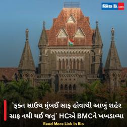 `ફક્ત સાઉથ મુંબઈ સાફ હોવાથી આખું શહેર સાફ નથી થઈ જતું` HCએ BMCને ખખડાવ્યા